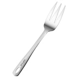 Dinner Fork, XX-Inch Length, 1Pc 304 Stainless Steel Meat Fork with Mirror Finish, Dishwasher Safe, Ideal for Home and Restaurant Use